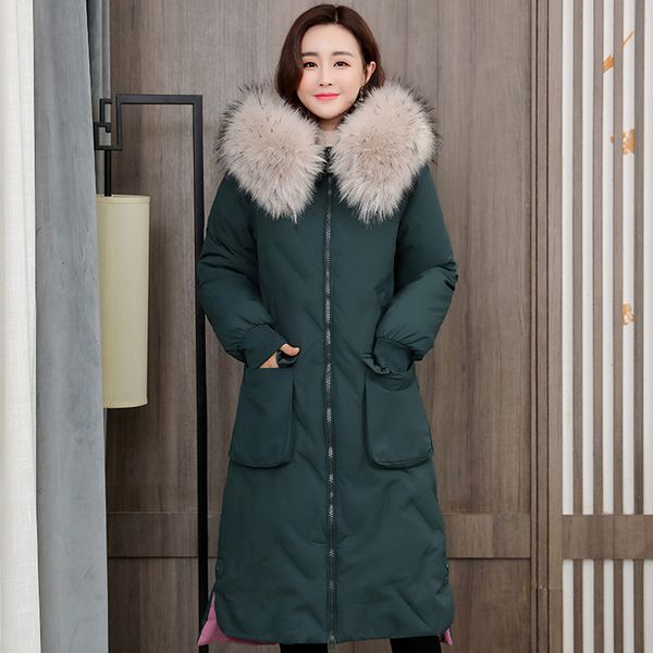 2020 new winter jacket women with fur collar women winter outwear long parkas hooded loose thicken warm womens winter long coat t200915, Black
2020 new winter jacket women with fur collar women winter outwear long parkas hooded loose thicken warm womens winter long coat t200915, Black