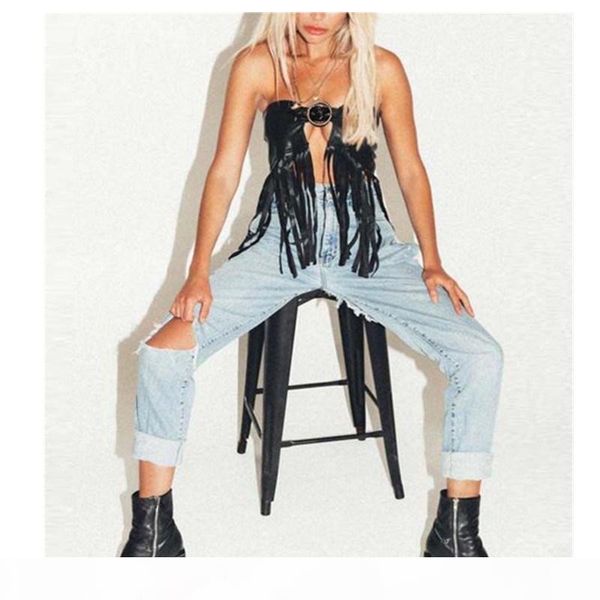 сексуальная кожа кисточкой черный crop top женщины два wear pu пряжки рукавов верхней части бака лета без бретелек партии camis женский, White
сексуальная кожа кисточкой черный crop top женщины два wear pu пряжки рукавов верхней части бака лета без бретелек партии camis женский, White