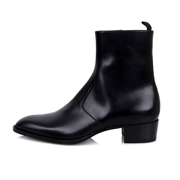 western harmess gentle handmade genuine leather boots paris catwalk wedding dress business casual leather boot, Black
western harmess gentle handmade genuine leather boots paris catwalk wedding dress business casual leather boot, Black