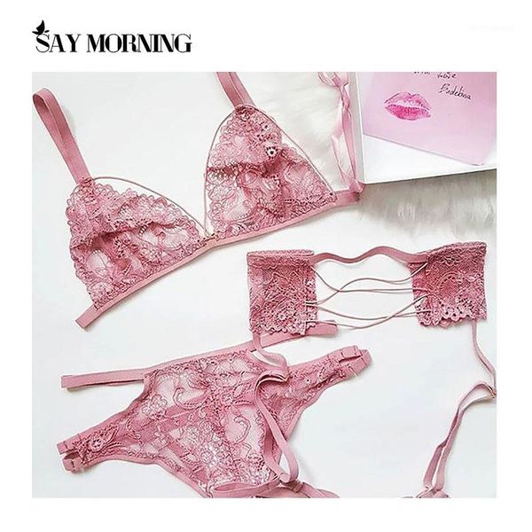bras sets say morning 2021 bra & brief garters lingerie women intimates lace ultrathin hollow out underwear1, Red;black
bras sets say morning 2021 bra & brief garters lingerie women intimates lace ultrathin hollow out underwear1, Red;black