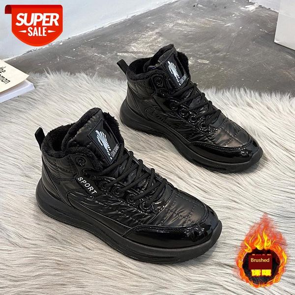 winter 2021 new warm medium cotton shoes high women's shoes lovers down cloth black men's sneakers #qf8a
winter 2021 new warm medium cotton shoes high women's shoes lovers down cloth black men's sneakers #qf8a