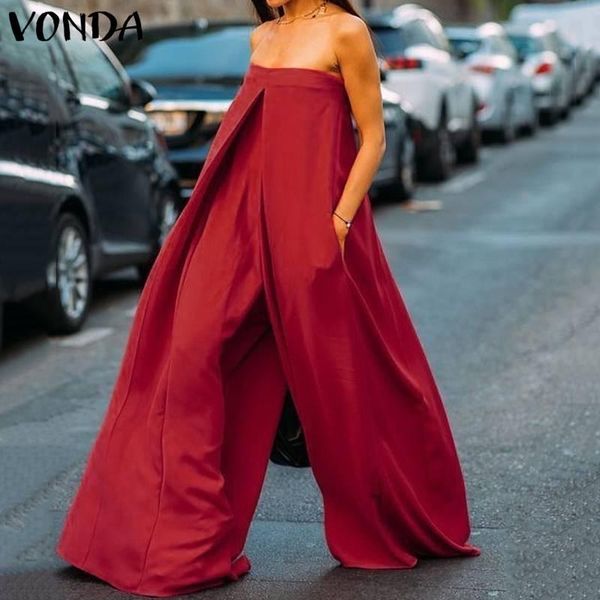 rompers women jumpusits 2020 vonda off shoulder rompers female summer wide leg pants macacao feminino playsuits pantalon, Black;white
rompers women jumpusits 2020 vonda off shoulder rompers female summer wide leg pants macacao feminino playsuits pantalon, Black;white
