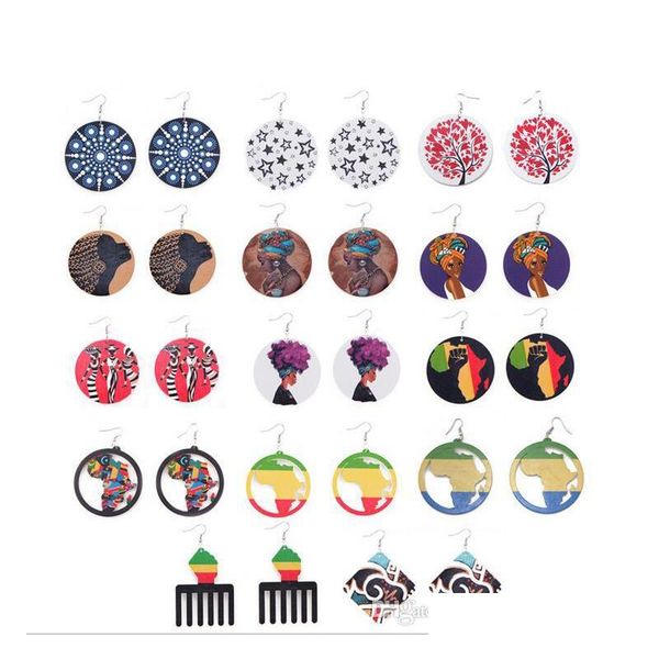 new women hollow out map of africa wooden earrings printing african pattern wood round charm eardrop earrings lrcqk, Silver
new women hollow out map of africa wooden earrings printing african pattern wood round charm eardrop earrings lrcqk, Silver