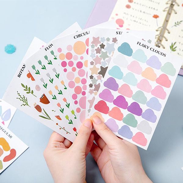 12sheets/set colorful pattern fresh paperback sticker diy scrapbooking p diary happy planner decoration sticker
12sheets/set colorful pattern fresh paperback sticker diy scrapbooking p diary happy planner decoration sticker