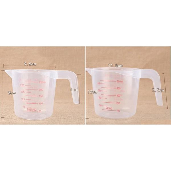 250/500/1000ml plastic measuring cup clear scale show transparent mug +handle pour spout 3 sizes measuring jlljkt jjxh
250/500/1000ml plastic measuring cup clear scale show transparent mug +handle pour spout 3 sizes measuring jlljkt jjxh