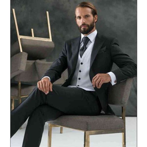 men's suits & blazers groom groomsmen custom made tuxedos for prom wedding clothing (jacket+pants+vest) men suit set costume marriage h, White;black
men's suits & blazers groom groomsmen custom made tuxedos for prom wedding clothing (jacket+pants+vest) men suit set costume marriage h, White;black