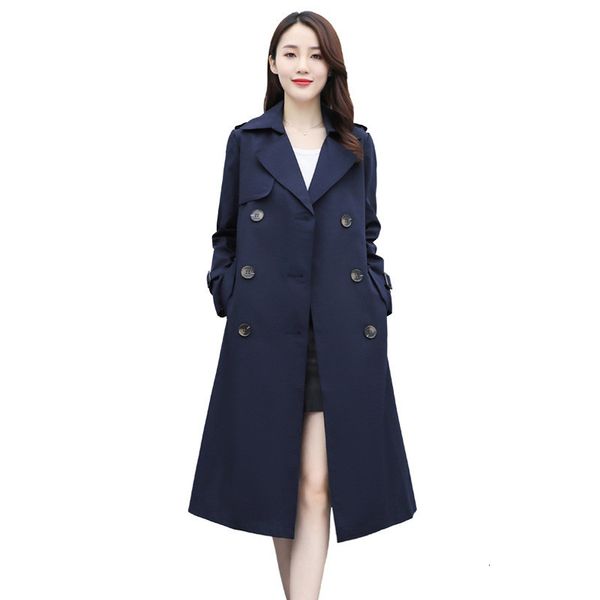 mid-length lapel windbreaker women's spring autumn 2020 new fashion over-the-knee british style drape trench coats g590, Tan;black
mid-length lapel windbreaker women's spring autumn 2020 new fashion over-the-knee british style drape trench coats g590, Tan;black