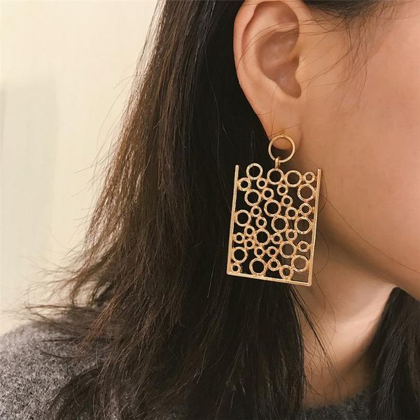 dangle & chandelier vivilady trendy style square women hollw drop earrings metal texture minimalist lady charming jewelry brincos bijoux, Silver
dangle & chandelier vivilady trendy style square women hollw drop earrings metal texture minimalist lady charming jewelry brincos bijoux, Silver