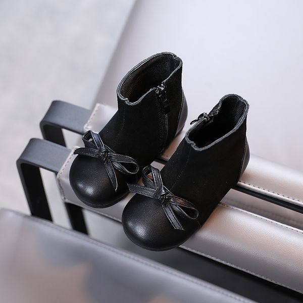 2020 new children's martin boots korean fashion bowknot autumn girl princess shoes 1-3 years old super soft and comfortable, Black;red
2020 new children's martin boots korean fashion bowknot autumn girl princess shoes 1-3 years old super soft and comfortable, Black;red