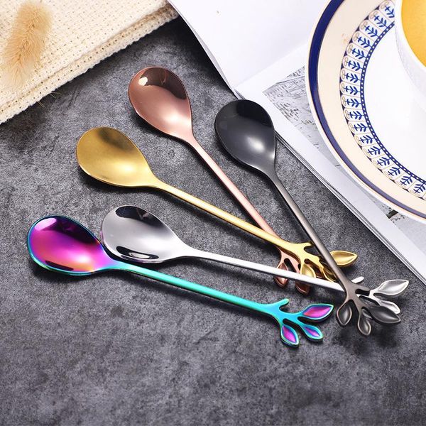 4pcs creative branch leaves spoon fork stainless steel coffee stirring spoon fruit fork teaspoon bar tableware h wmtaol
4pcs creative branch leaves spoon fork stainless steel coffee stirring spoon fruit fork teaspoon bar tableware h wmtaol