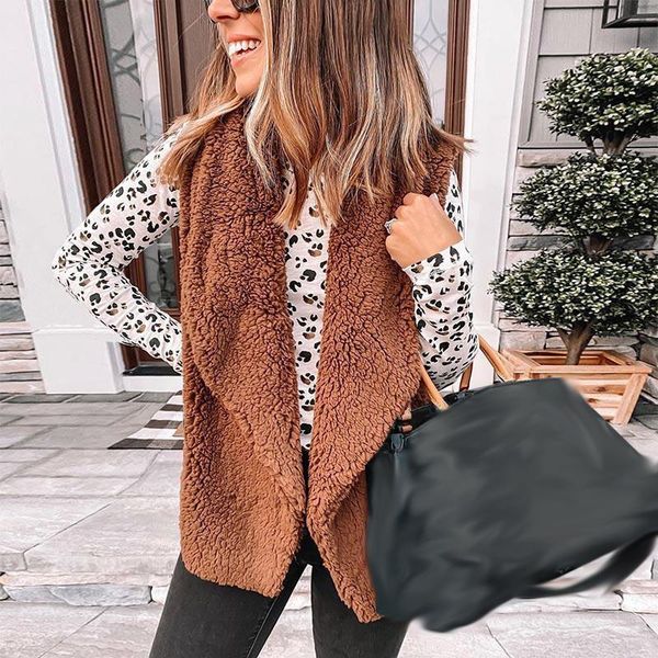 women's vests fashion autumn and winter vest plus velvet solid color clothing simple casual short black khaki cardigan, Black;white
women's vests fashion autumn and winter vest plus velvet solid color clothing simple casual short black khaki cardigan, Black;white