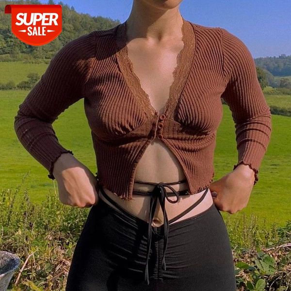 e-girl sweet deep v-neck lace trim y2k fashion slit hem long sleeve brown t-shirts vintage 90s aesthetics #fz0f, White
e-girl sweet deep v-neck lace trim y2k fashion slit hem long sleeve brown t-shirts vintage 90s aesthetics #fz0f, White