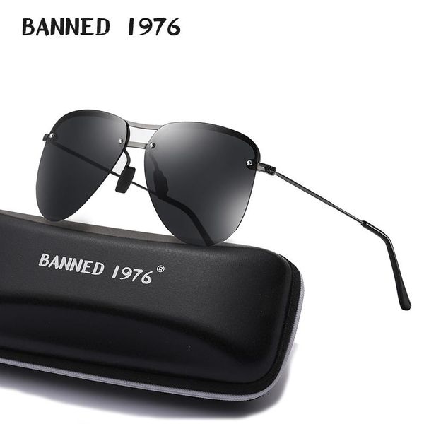 2021 Men's aviation Sunglasses Polarized Male Driving Shades Latest Metal Sun glasses Man Eyewear UV400 original designer Oculos, White;black
2021 Men's aviation Sunglasses Polarized Male Driving Shades Latest Metal Sun glasses Man Eyewear UV400 original designer Oculos, White;black