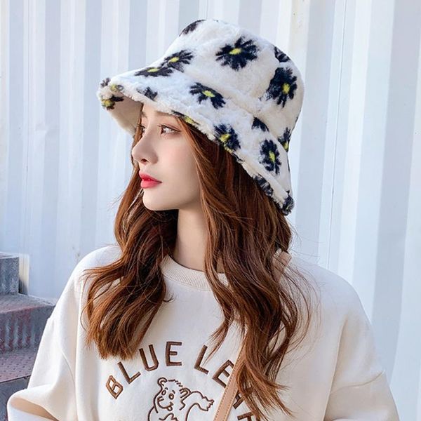 wide brim hats faux fur winter bucket hat women fashion daisy flowers soft warm fishing cap outdoor foldable bob panama fisherman, Blue;gray
wide brim hats faux fur winter bucket hat women fashion daisy flowers soft warm fishing cap outdoor foldable bob panama fisherman, Blue;gray