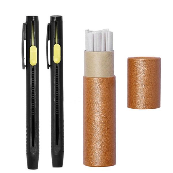 20pcs tailors chalk pencil patchwork disappearing fabric marker pens for diy craft sewing marking chalk sewing accessories, Black
20pcs tailors chalk pencil patchwork disappearing fabric marker pens for diy craft sewing marking chalk sewing accessories, Black