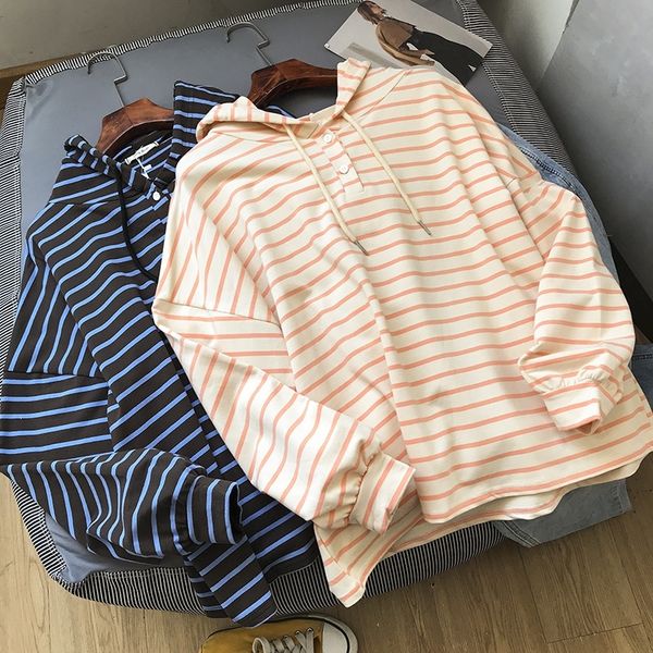 kjg1u полосатый стиль женщин 2020 осень корейской капюшоном 956 топ sweatersweater западный свободный топ мода новый случайный свитер стиль, Black
kjg1u полосатый стиль женщин 2020 осень корейской капюшоном 956 топ sweatersweater западный свободный топ мода новый случайный свитер стиль, Black