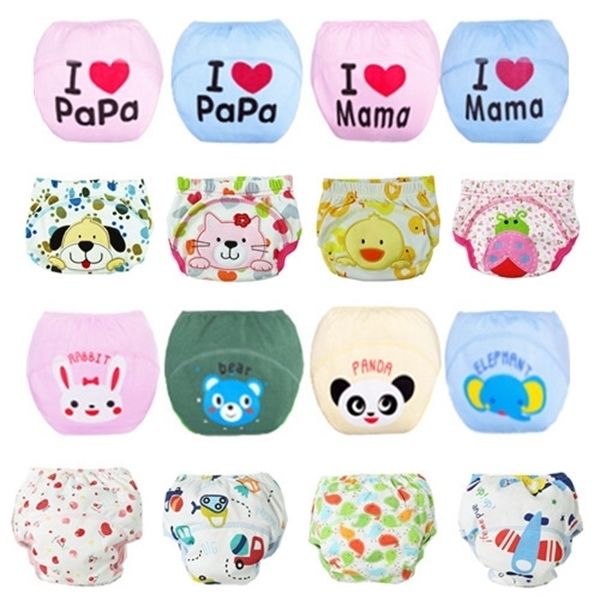 10pcs lot baby diapers children underwear reusable diaper cover infant animals potty washable training pants 27 designs qd05 1016
10pcs lot baby diapers children underwear reusable diaper cover infant animals potty washable training pants 27 designs qd05 1016