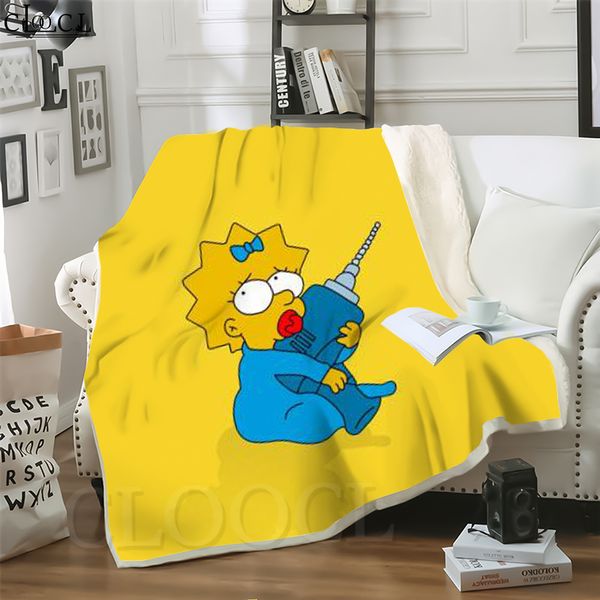 cloocl cartoons the simpsons 3d print street style air conditioning blanket sofa teens bedding throw blankets plush quilt
cloocl cartoons the simpsons 3d print street style air conditioning blanket sofa teens bedding throw blankets plush quilt