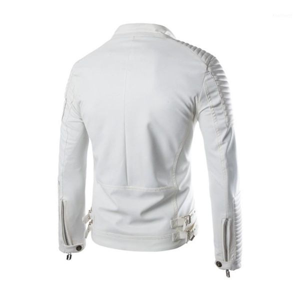 new white pu leather jacket men 2020 winter motorcycle design mens slim biker jacket faux leather coats fashion veste cuir homme1, Black
new white pu leather jacket men 2020 winter motorcycle design mens slim biker jacket faux leather coats fashion veste cuir homme1, Black