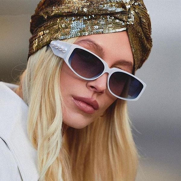 sunglasses 2021 small square women men trendy vintage brand design lens pearl for female eyewear uv400 gy33129, White;black
sunglasses 2021 small square women men trendy vintage brand design lens pearl for female eyewear uv400 gy33129, White;black