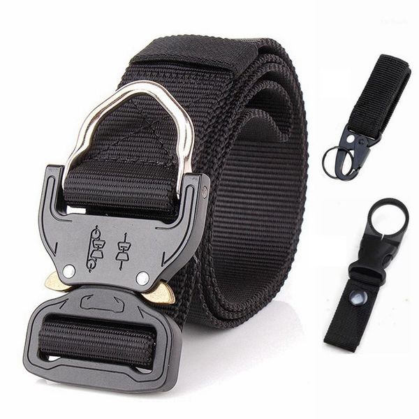 waist support tactical belt army metal buckles band quick release outdoor sports training hunting battle nylon belts1, Black;gray
waist support tactical belt army metal buckles band quick release outdoor sports training hunting battle nylon belts1, Black;gray