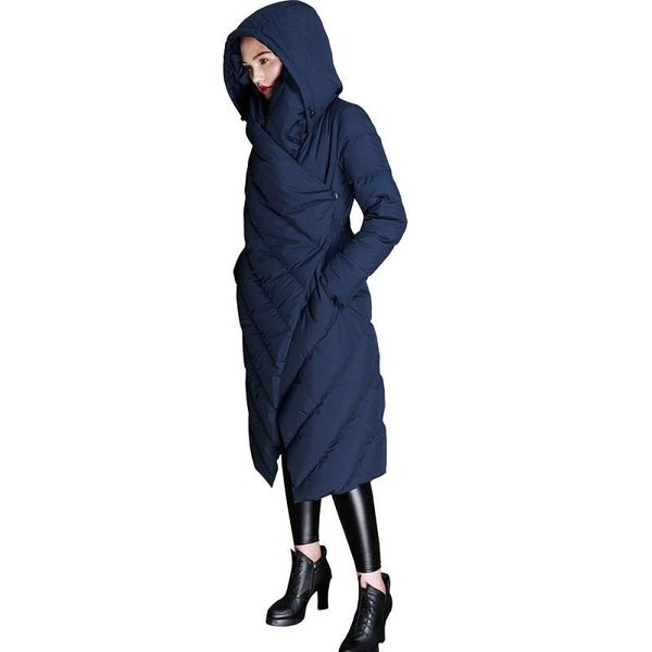 women's down & parkas women jacket irregular winter womens parka long coat hooded jackets camperas mujer kj620, Black
women's down & parkas women jacket irregular winter womens parka long coat hooded jackets camperas mujer kj620, Black