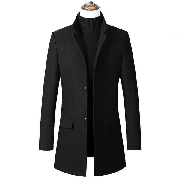 men winter wool coat men's autumn solid color simple wool blends woolen pea coat male trench coat overcoat, Tan;black
men winter wool coat men's autumn solid color simple wool blends woolen pea coat male trench coat overcoat, Tan;black