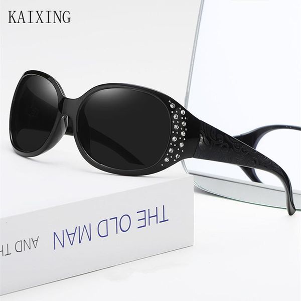 sunglasses kaixing polarized woman night vision goggles with diamonds frame retro female for driving uv400 wholesale, White;black
sunglasses kaixing polarized woman night vision goggles with diamonds frame retro female for driving uv400 wholesale, White;black