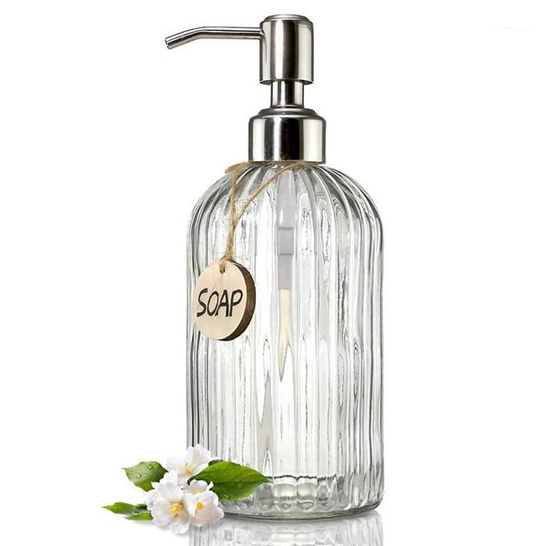 glass soap dispenser with stainless steel pump rust proof 400ml refillable hand liquid soap dispenser for bathroom kitchen1
glass soap dispenser with stainless steel pump rust proof 400ml refillable hand liquid soap dispenser for bathroom kitchen1