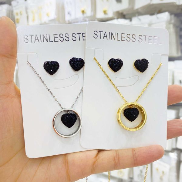 сердце подвески колье из нержавеющей стали choker цепочка золото женщины / мужчины ожерелье установить горячие collares ювелирные изделия ко, Silver
сердце подвески колье из нержавеющей стали choker цепочка золото женщины / мужчины ожерелье установить горячие collares ювелирные изделия ко, Silver