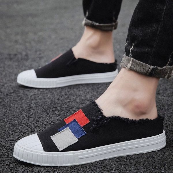 summer half drag canvas shoes men comfortable youth fashion men's casual shoes tassel slip-on lazy loafers half slippers #yo31
summer half drag canvas shoes men comfortable youth fashion men's casual shoes tassel slip-on lazy loafers half slippers #yo31