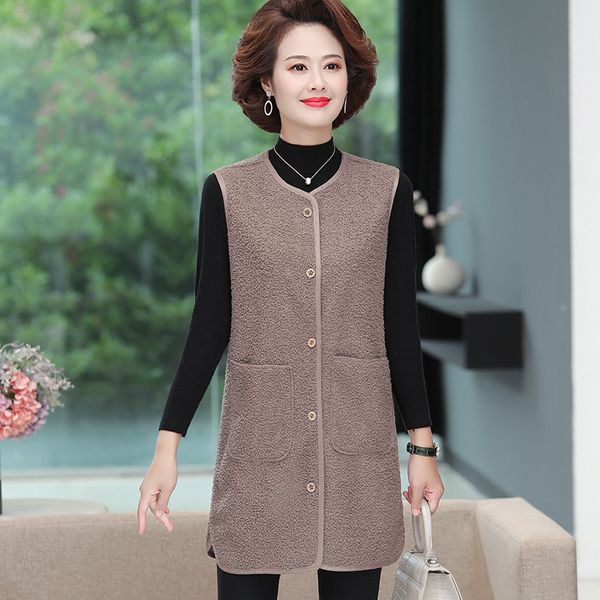 winter warm sleeveless vest women long vests female waistcoat sleeveless jacket coat women fleece fur vests 1023, Black;white
winter warm sleeveless vest women long vests female waistcoat sleeveless jacket coat women fleece fur vests 1023, Black;white