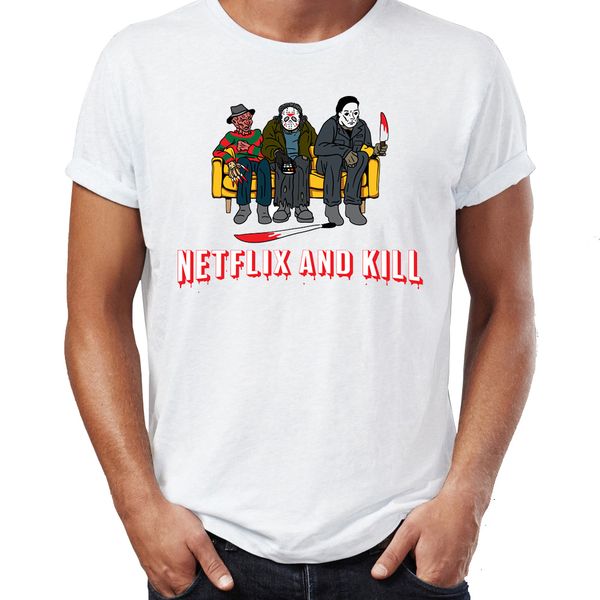 men's t shirt netflix and kill funny horror jason michael myers funny meme awesome artwork printed tee sport hooded sweatshirt hoodie
men's t shirt netflix and kill funny horror jason michael myers funny meme awesome artwork printed tee sport hooded sweatshirt hoodie