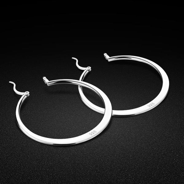 fashion earrings solid 925 sterling silver earrings for women simple circle geometry punk style ing, Golden;silver
fashion earrings solid 925 sterling silver earrings for women simple circle geometry punk style ing, Golden;silver