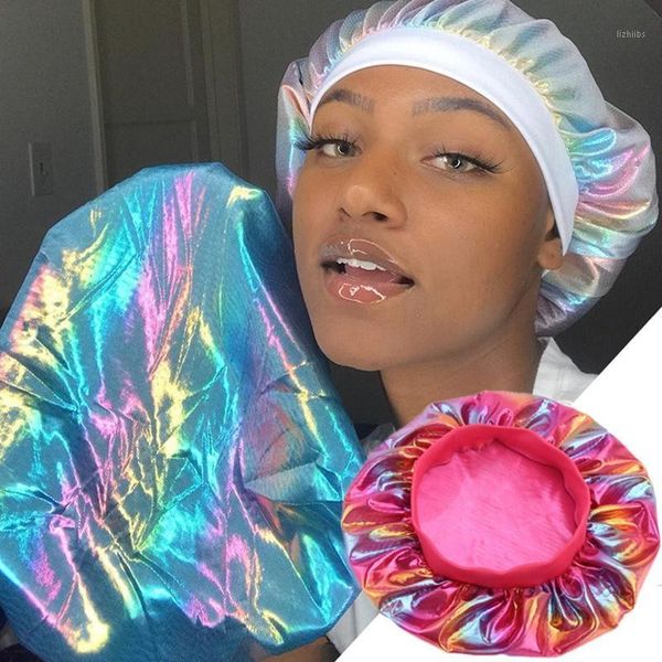 women laser shower caps hat bathing high elasticity wide side sleeping cap hat chemotherapy cap bath caps bathroom supplies1
women laser shower caps hat bathing high elasticity wide side sleeping cap hat chemotherapy cap bath caps bathroom supplies1