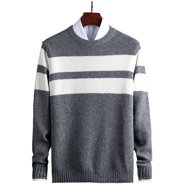 2021 korea grey sweaters men long sleeve knitted sweater winter pullovers homme warm navy coat 3xl new rf56, White;black
2021 korea grey sweaters men long sleeve knitted sweater winter pullovers homme warm navy coat 3xl new rf56, White;black