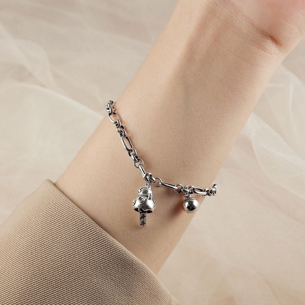 eyjvr s925 jewelry чистый колокол удачи серебра кота браслет хороший zhaocai taiyin hjtvp ping'an богатые цепи серебряный браслет ювелирных, Golden;silver
eyjvr s925 jewelry чистый колокол удачи серебра кота браслет хороший zhaocai taiyin hjtvp ping'an богатые цепи серебряный браслет ювелирных, Golden;silver