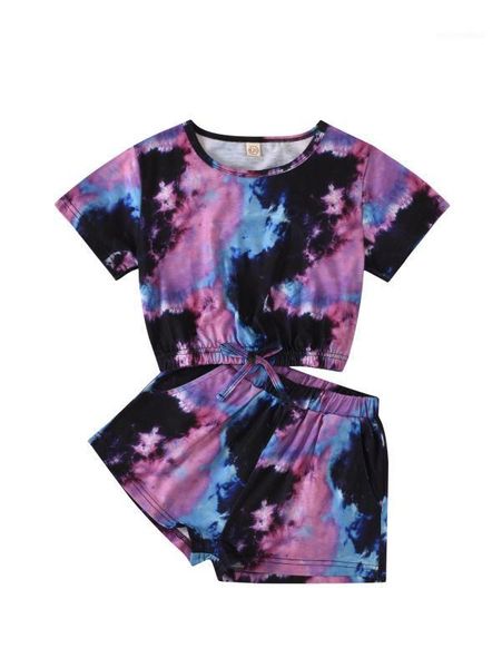 fashion girls clothing summer girl set cotton tie dye t-shirt + shorts sets for kids1, White
fashion girls clothing summer girl set cotton tie dye t-shirt + shorts sets for kids1, White