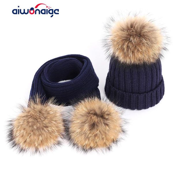 autumn and winter women's knitted cotton hats warm raccoon fur pom-pom children's knitted ski hat scarf parent-child caps beanie, Blue;gray
autumn and winter women's knitted cotton hats warm raccoon fur pom-pom children's knitted ski hat scarf parent-child caps beanie, Blue;gray