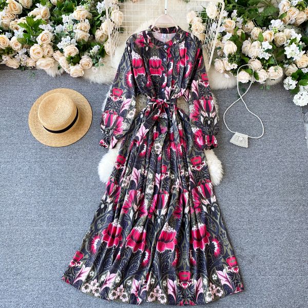 2021 new female bohemian singer maxi puff turn down collar line in autumn floral print dressed holiday dress qhg9, Black;gray
2021 new female bohemian singer maxi puff turn down collar line in autumn floral print dressed holiday dress qhg9, Black;gray