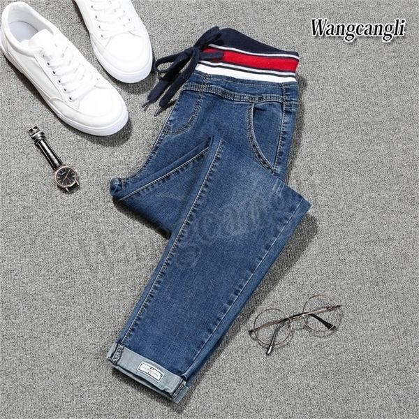 spring jeans for women large size 5xl feet harlan jeans taille haute femme foreign nine pants 013# 201223, Blue
spring jeans for women large size 5xl feet harlan jeans taille haute femme foreign nine pants 013# 201223, Blue