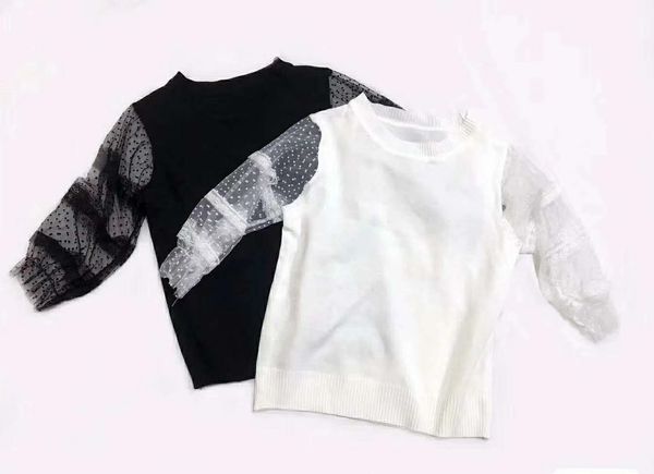 2021 new shirt sees korean fashion around the neck sleeve with short mesh breathable trend noue, White
2021 new shirt sees korean fashion around the neck sleeve with short mesh breathable trend noue, White
