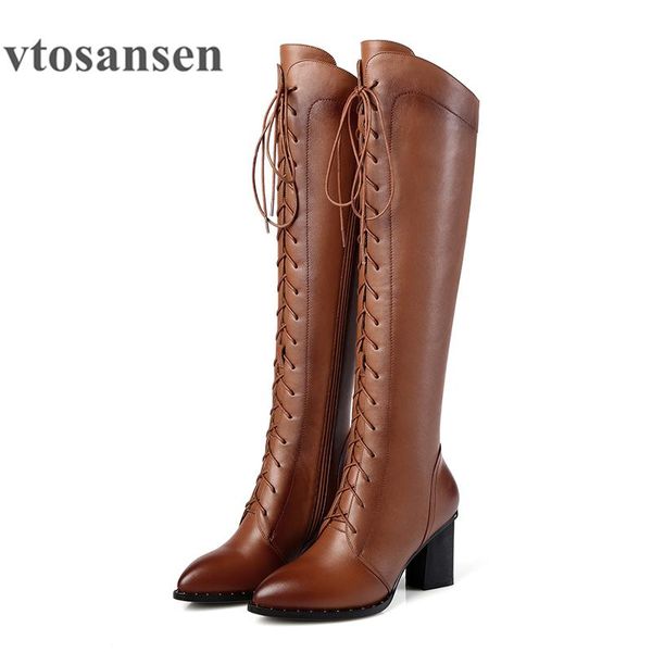2021new spring women winter knee high boots lacing black female genuine leather boots ladies square high heels rubber sole shoes
2021new spring women winter knee high boots lacing black female genuine leather boots ladies square high heels rubber sole shoes