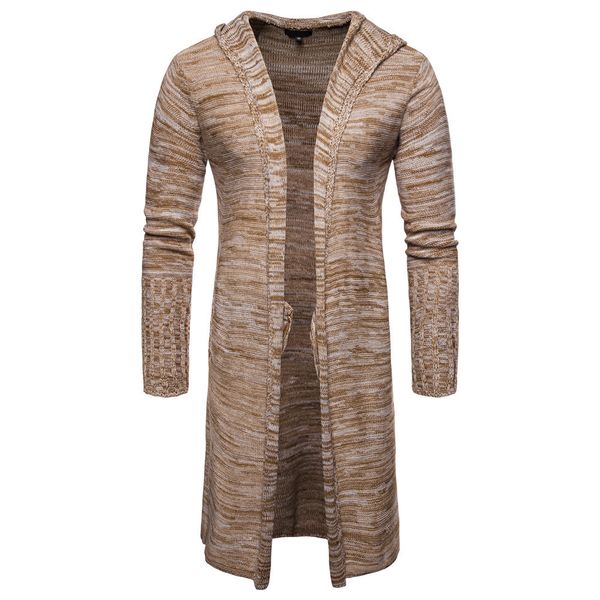 2020 brand men's sweater jackets medium length knitted cardigan overcoat for male wear hooded long sleeves jacket, White;black
2020 brand men's sweater jackets medium length knitted cardigan overcoat for male wear hooded long sleeves jacket, White;black