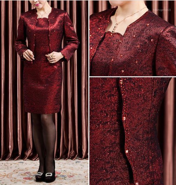 work dresses wedding banquet mom dress twinset quinquagenarian will code suit-dress autumn self-cultivation skirt1, White;black
work dresses wedding banquet mom dress twinset quinquagenarian will code suit-dress autumn self-cultivation skirt1, White;black