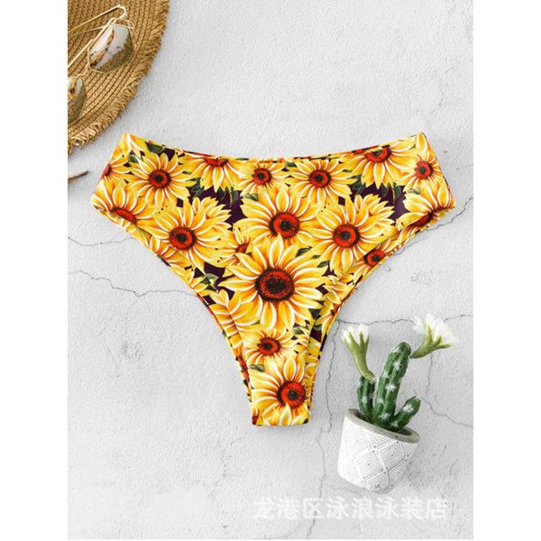 2021 new women's suower double sided printing coolie bikini swimsuit, White;black
2021 new women's suower double sided printing coolie bikini swimsuit, White;black
