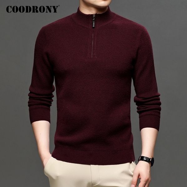coodrony brand turtleneck sweater men clothing autumn winter thick warm jumper zipper sweaters causal knitted pullover men c1189 201123, White;black
coodrony brand turtleneck sweater men clothing autumn winter thick warm jumper zipper sweaters causal knitted pullover men c1189 201123, White;black