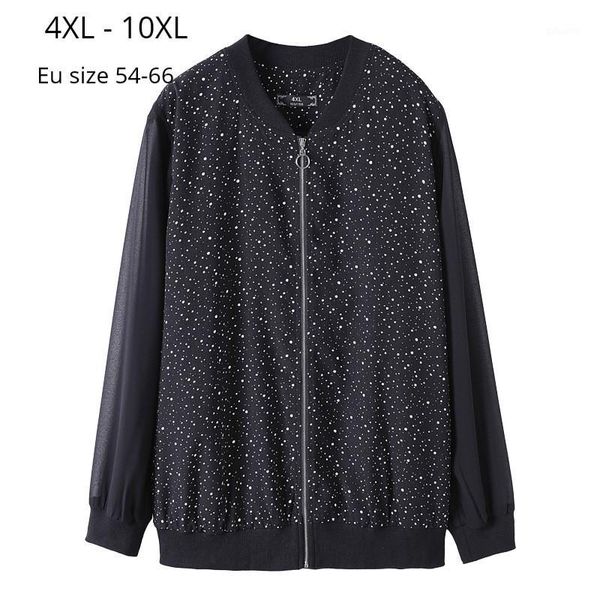 plus size 10xl 8xl 6xl 4xl women spring summer black jackets femme o-neck long sleeve black coats 2020 new dot jackets for mujer1, Black;brown
plus size 10xl 8xl 6xl 4xl women spring summer black jackets femme o-neck long sleeve black coats 2020 new dot jackets for mujer1, Black;brown
