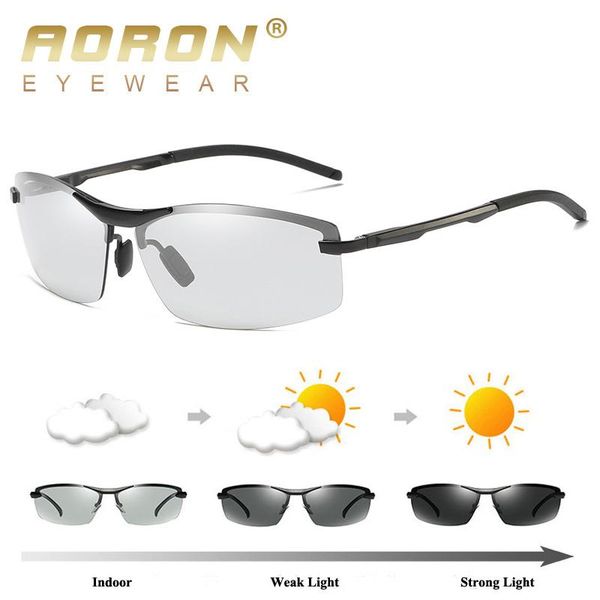 sunglasses aoron mens pochromic polarized driving fishing eyewear fashion vintage outdoor holiday anti glare eye glasses, White;black 
sunglasses aoron mens pochromic polarized driving fishing eyewear fashion vintage outdoor holiday anti glare eye glasses, White;black