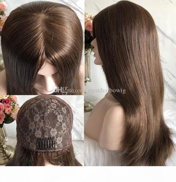 sheitels 4x4 silk jewish wigs light brown hair color #6 finest virgin brazilian human hair kosher wigs capless wigs ing, Black;brown
sheitels 4x4 silk jewish wigs light brown hair color #6 finest virgin brazilian human hair kosher wigs capless wigs ing, Black;brown